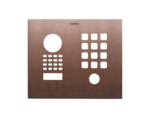 DoorBird D1101KH Classic Aufputz/ Unterputz Frontblende – Echte Baubronze