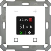 Bild vom Produkt: MDT Technologies Raumtemperaturregler Smart 55 reinweiß glänzend, SCN-RTR55S.01