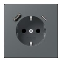 Jung LC1520-15CA202 SCHUKO-Steckdose mit USB Typ AC LC32010