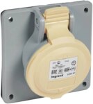 Legrand 555181 CEE-Anbausteckdose P17 Tempra Pro 3-polig 16A 110VAC gelb IP44