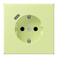 Jung LC1520-18C222 SCHUKO-Steckdose mit USB Typ C LC32053