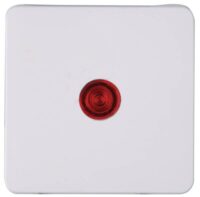 Kopp 331114005 HK02-Flächenwippe mit Linse rot arktisweiß