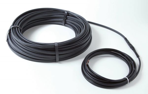 DEVI Heizband Dachrinne/fläche 18W/m 15m DEVIiceguard 18 RM 230V sw