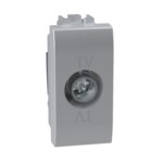 BTicino NT4202P10N LivingLight TV-Dose für End- und Durchgangsanschluss 1M Tech