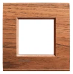 BTicino LNA4802LNC LivingLight Abdeckrahmen 1-fach 2M Walnuss