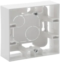 Legrand 864181 Aufputz Gehäuse 1-fach Niloe Step ultraweiß