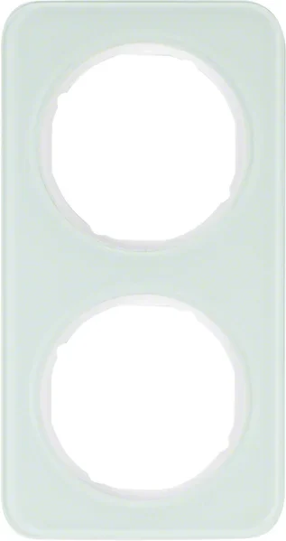 Berker Berker Rahmen Glas/pows 2-fach 10122109