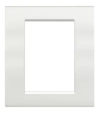 BTicino LNA4826BI LivingLight Abdeck- rahmen für Kompaktinstallation 3+3M Weiß