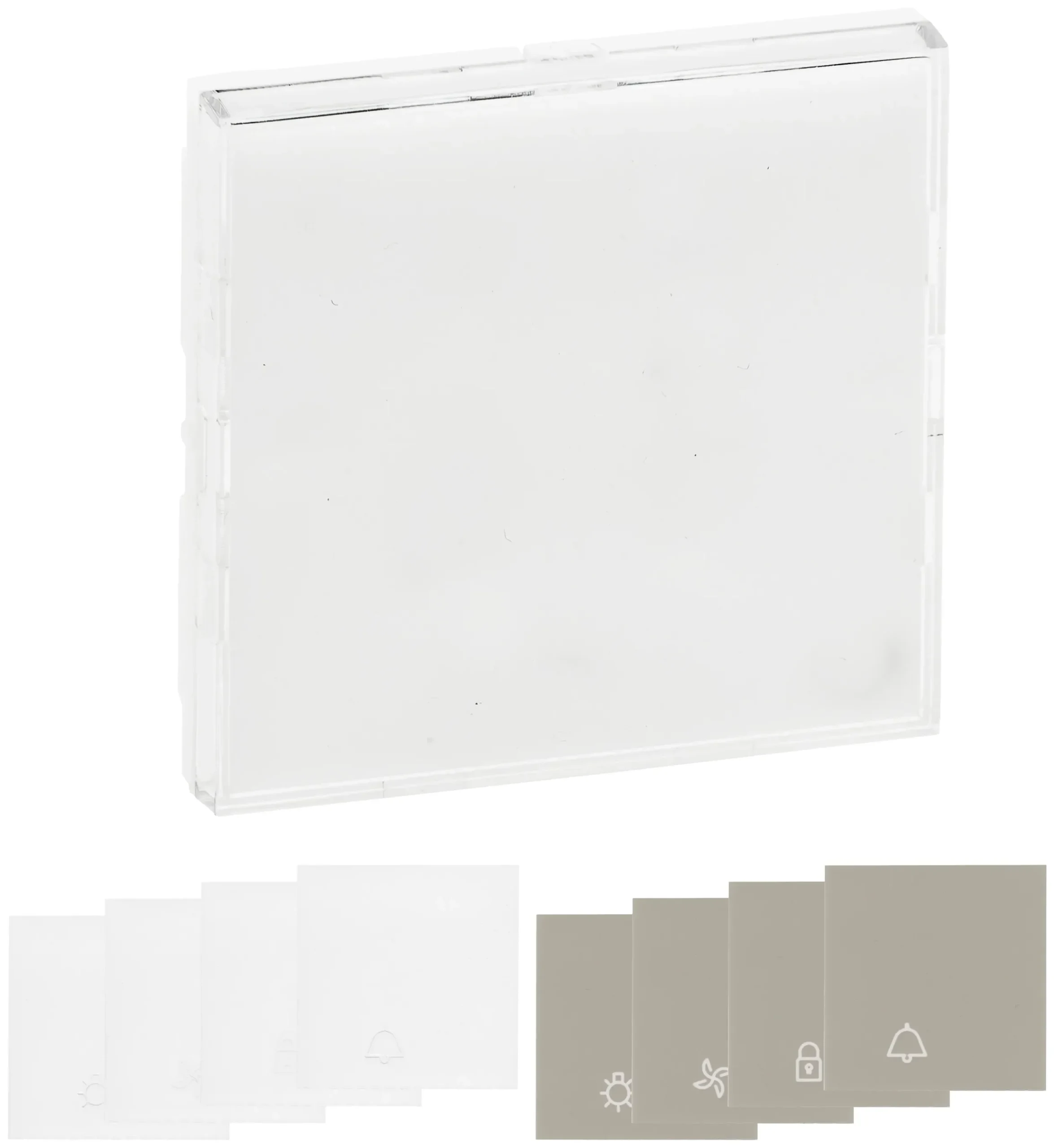 Legrand Legrand 864111 Wippe Label beleuchtet Niloe Step ultraweiß/Sand