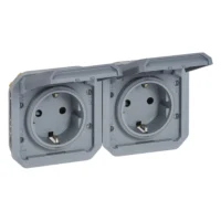 Legrand 069576L Plexo New Einsatz 2-fach vorverdrahtete SSDO horizontal SL EB