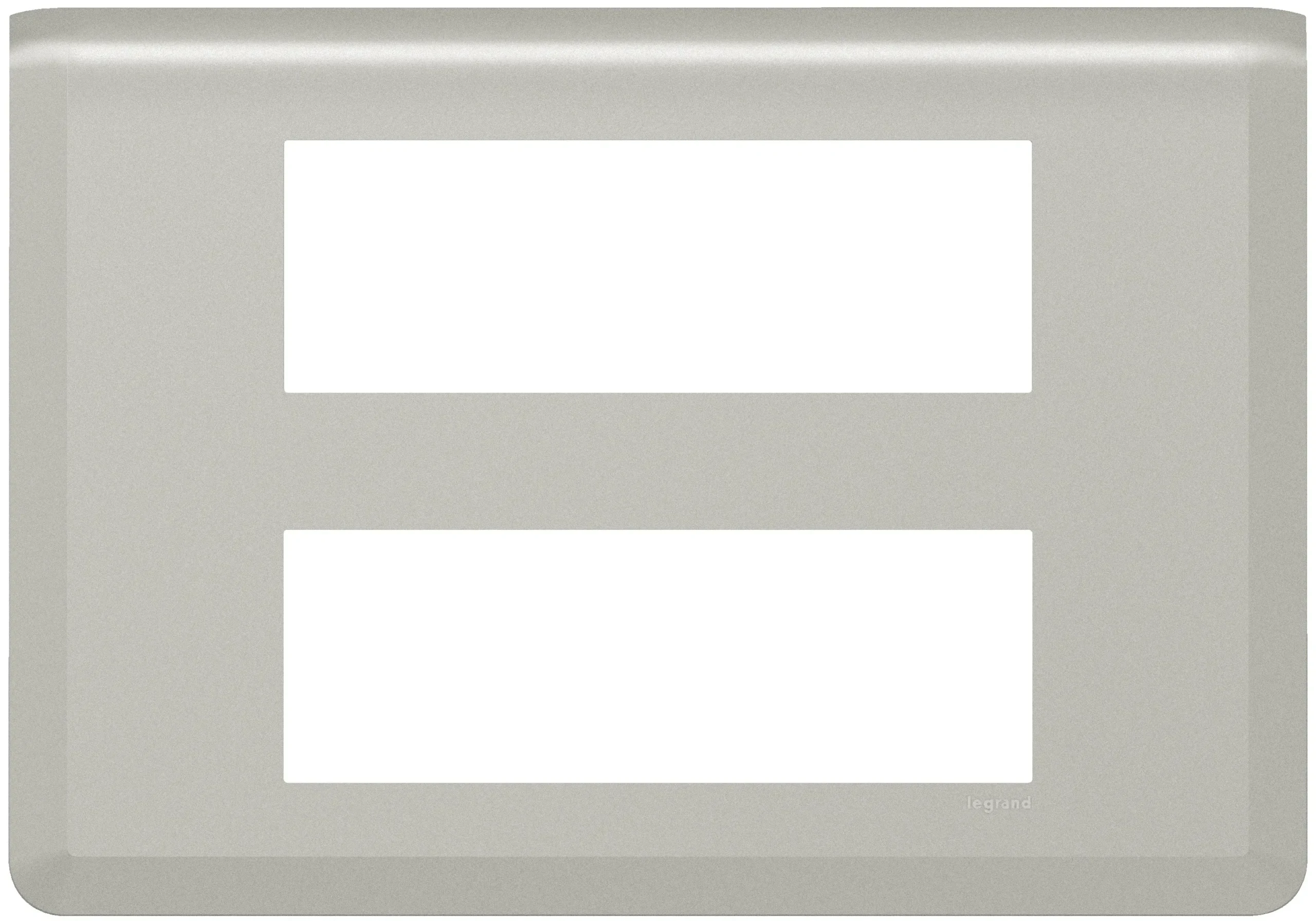 Legrand Legrand 079336L Rahmen 2x6-modulig horizontal Mosaic Aluminium