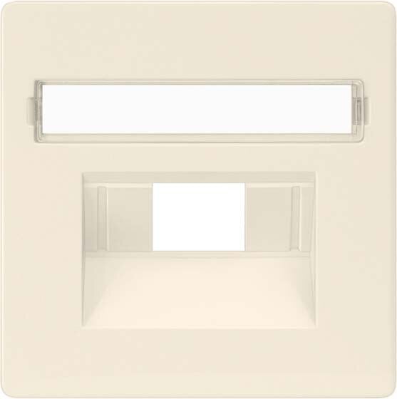Siemens Siemens 5TG2544 DELTA i-system elektro- weiß Abdeckplatte UAE mit Schriftfeld