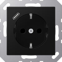 Jung SCHUKO Steckdose mit USB Typ C A1520-18CSWM