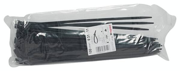 Legrand Legrand 031811 Kabelbinder Colring schwarz innenverzahnt 7,6x360mm UV-best.