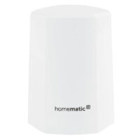 Bild vom Produkt: Homematic IP Smart Home Funk-Temperatur- und Luftfeuchtigkeitssensor HmIP-STHO, weiß, außen