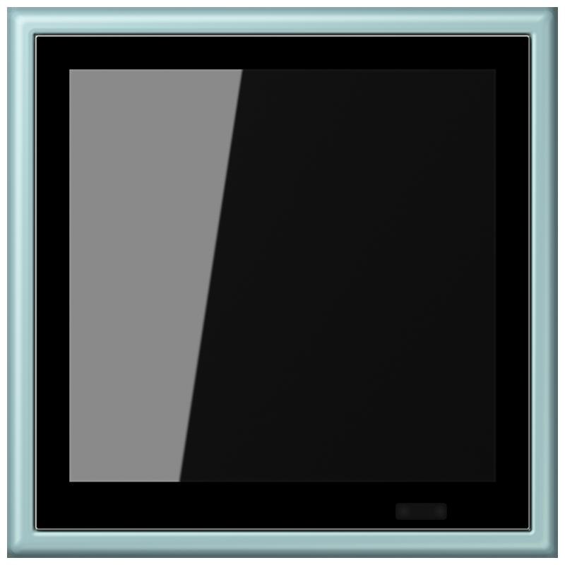 Jung Jung LC 459 D1 S214 KNX Raumcontroller LS TOUCH Serie LS céruléen clair