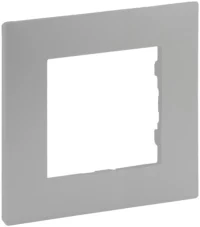 Legrand 864371 Rahmen 1-fach Niloe Step Aluminium