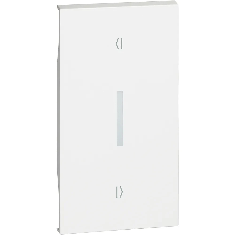Legrand BTicino KW06M2V LivingNow 2M Taste Roll- ladenschalter für vertikale Inst. White