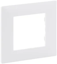 Legrand 864171 Rahmen 1-fach Niloe Step ultraweiß