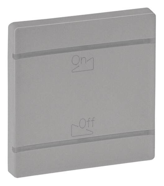 Legrand Legrand 755322 Wippe BUS/SCS mit Symbol Dimmer 2M Valena Life Aluminium