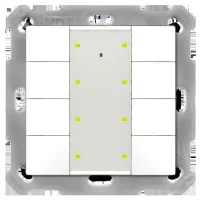 MDT technologies Taster Plus TS 55 8-fach Reinweiß glänzend BE-TA55T8.G2