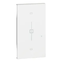 BTicino KW43M2 LivingNow 2M Taste für Roll laden-Wandsender with Netatmo White