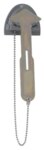 Legrand 038091 Hammer mit Kette und Wand- halterung zum Einschlagen der Scheibe
