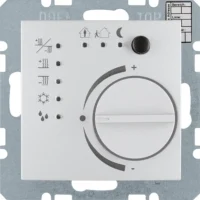 Berker RT-Regler aluminium matt mit Schnittstelle 75441183