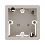 Legrand 776131 Aufputz Gehäuse 1-fach Creo mandelweiß