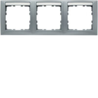Berker 10239959 RA 3-F QUER M BSF S.1 aluminium LACK
