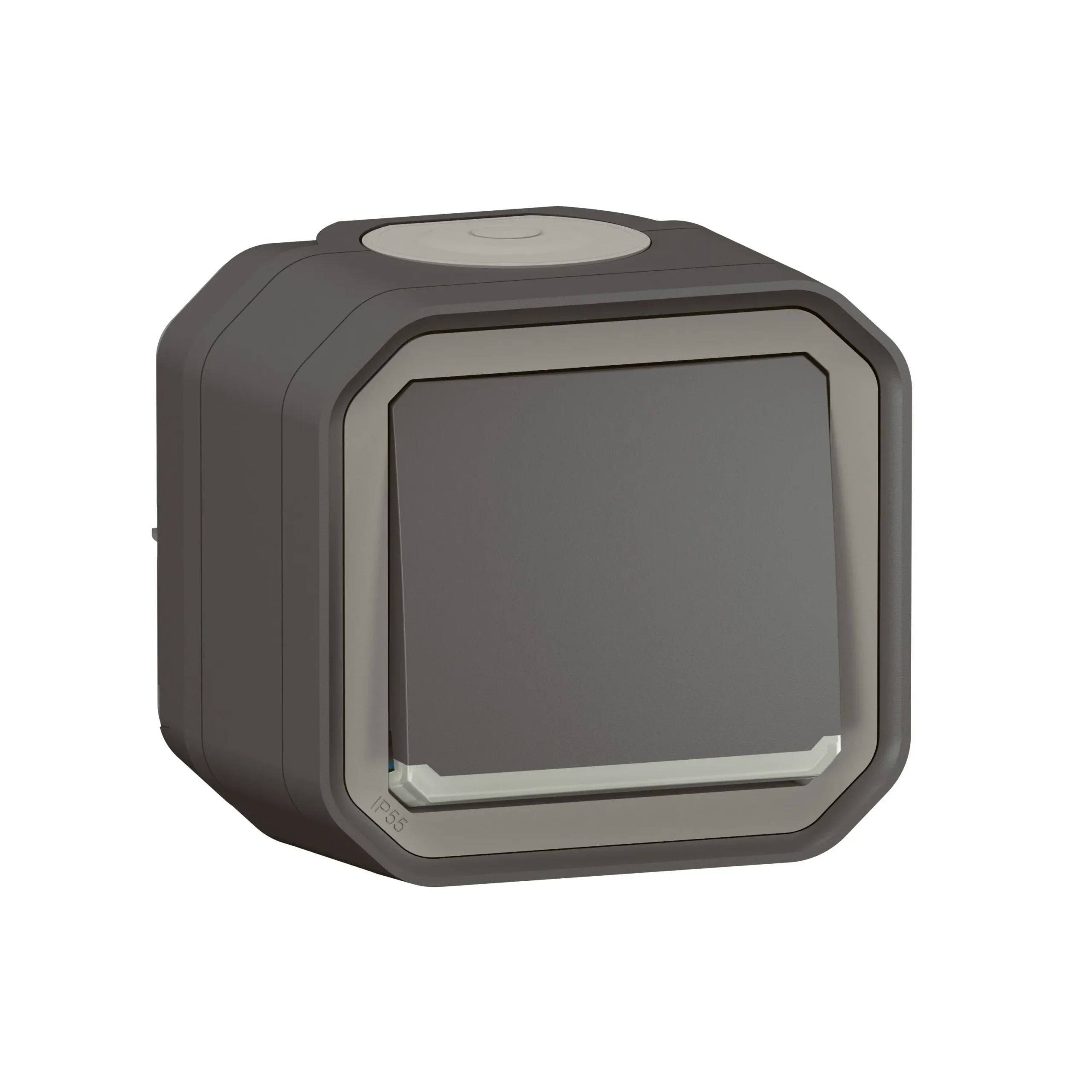 Legrand Legrand 069721L Plexo New FRAP W/m Kontroll 10AX Steckklemme,,IK08 Anthrazit