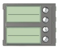 BTicino 352045 Frontblende Ruftasten- modul SFERA 4RT Robur