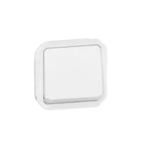 Legrand 069627L Plexo New Einsatz 2per Schalter 10 AX Steckklemme IK08 Ultraweiß