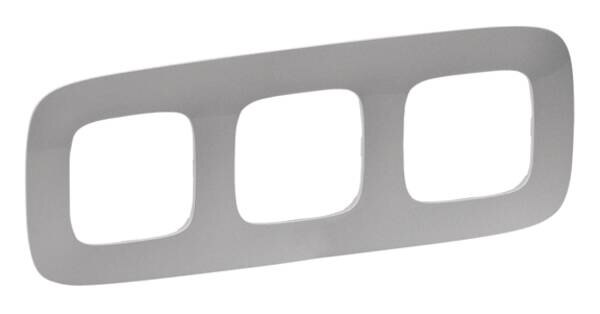 Legrand Legrand 754393 Rahmen 3-fach Valena Allure Aluminium Thermoplast