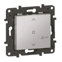 Legrand 863743 Niloe Step with Netatmo Wandsender Rollladen Aluminium