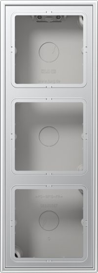 Jung AP-Kappe 3-fach angeformter Rahmen AL 2583 A-L