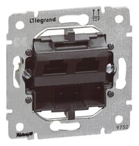 Legrand 775762 Datendose Kategorie5 2-fach UTP m.8poligem Steckergesicht ungesch.