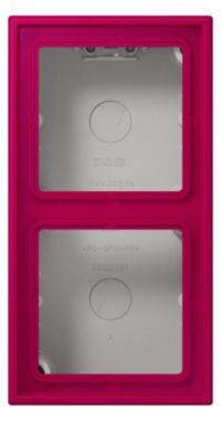 Jung LC 582 A 230 AP-Kappe 2-fach Duroplast lackiert Serie LS rouge rubia (32101)