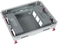 Legrand 088024 Gerätebox mit Teppichrand 12Module vertikal