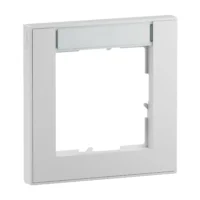 Legrand 765891 SEANO+1-fach Rahmen mit Beschriftungsfeld Farbausführung