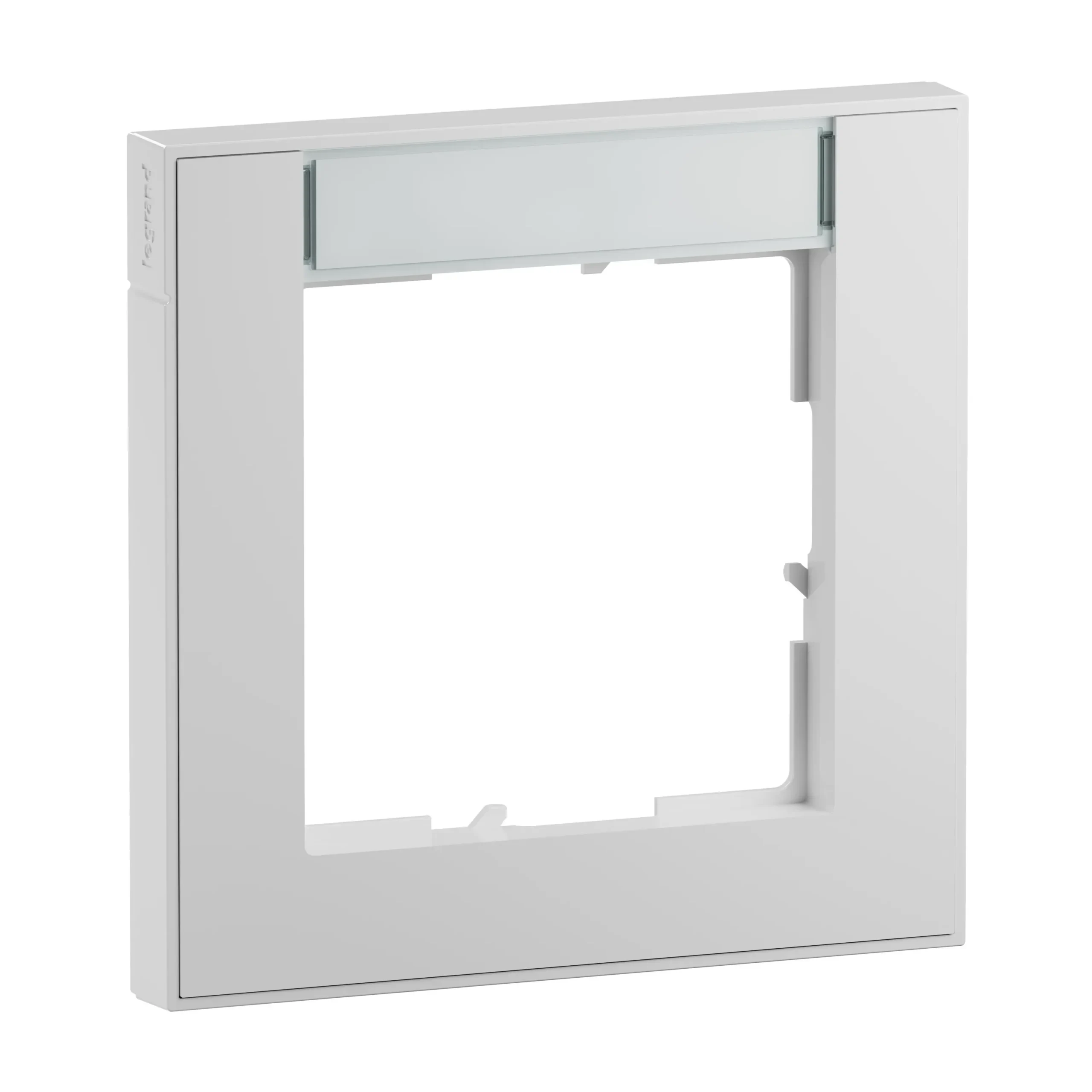 Legrand Legrand 765891 SEANO+1-fach Rahmen mit Beschriftungsfeld Farbausführung