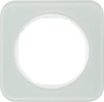 Berker Rahmen Glas/pows 1-fach, rund 10112109