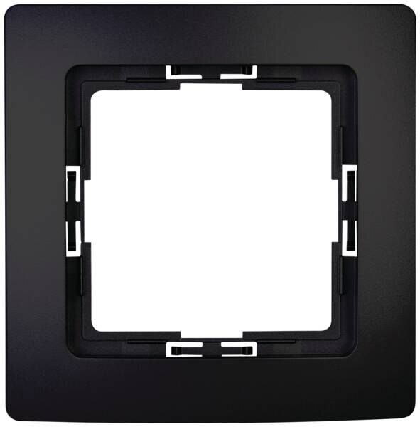Kopp Kopp 308450066 PARIS Abdeckrahmen 1-fach mattschwarz
