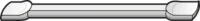 Legrand CM801054 Haltestift 8x75mm V4A Edelstahl