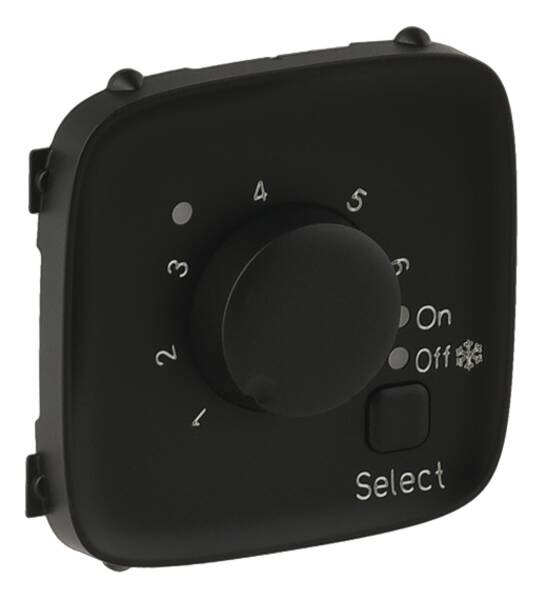 Legrand Legrand 755328 Abdeckung für Fußboden- Thermostat Valena Allure schwarz