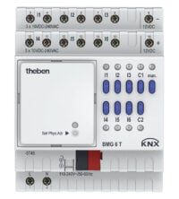 Theben Binäreingang MIX2,Grundgerät,6Kan BMG 6 T KNX