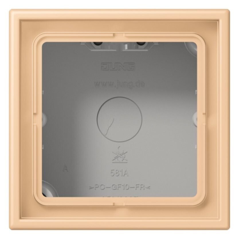 Jung Jung LC 581 A 237 AP-Kappe 1-fach Duroplast lackiert Serie LS terre sienne claire 31