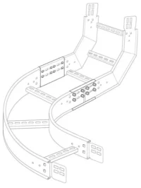 Van Geel EFCGZ Formstückverbinder H150 tauchfeuerverzinkt