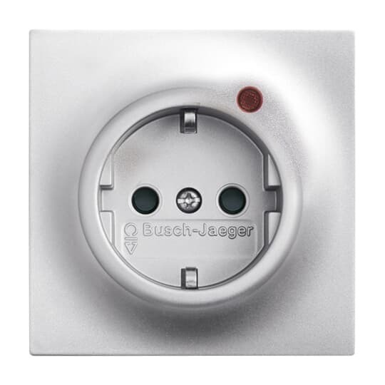 Busch-Jaeger Busch-Jaeger Steckdose 1-fach alu-si Unterputz IP20 Protector 2310EUGL/VA-783-11 ÜSS