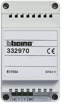 BTicino 332970 Ruftongenerator Dauerton für Rufunterscheidung Tür- und Etagenruf